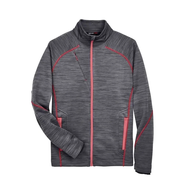 North End Flux Melange Bonded Fleece Jacket... from ASI 84358 S&S Activewear