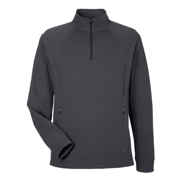 North End Rhythm Waffle Quarter-Zip Pullover... from ASI 84358 S&S Activewear