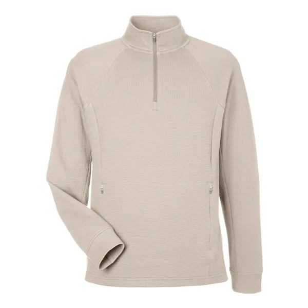 North End Rhythm Waffle Quarter-Zip Pullover... from ASI 84358 S&S Activewear