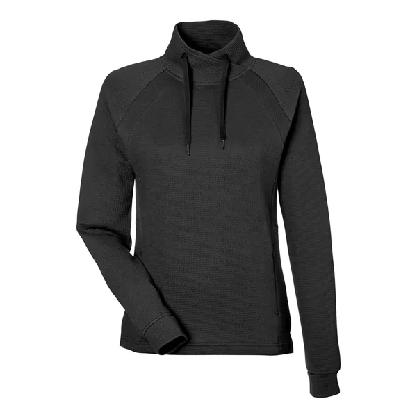 North End Women's Rhythm Waffle Pullover... from ASI 84358 S&S Activewear
