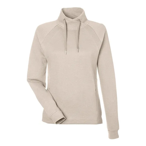 North End Women's Rhythm Waffle Pullover... from ASI 84358 S&S Activewear