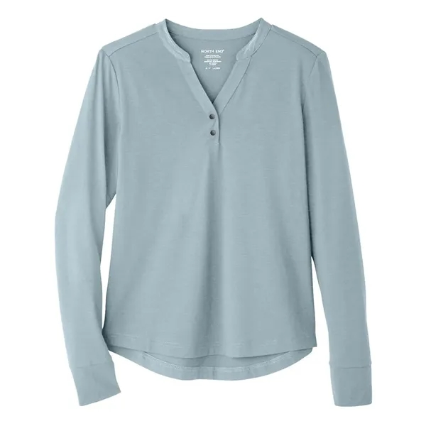 North End Women's JAQ Snap-Up Stretch Performance Pullover... from ASI 84358 S&S Activewear