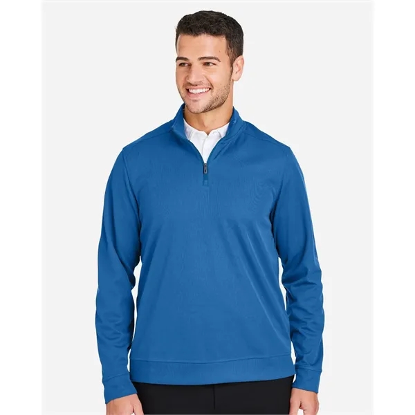 North End Express Tech Performance Pique Quarter-Zip... from ASI 84358 S&S Activewear