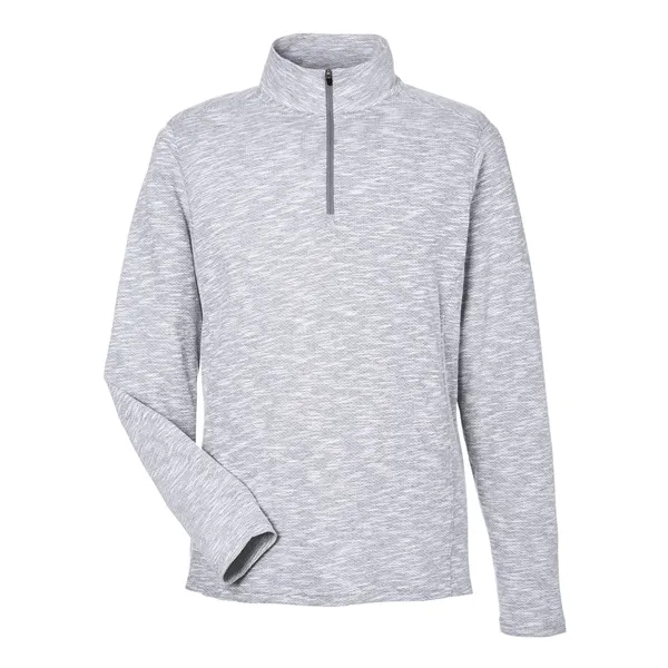 North End Eclipse Jacquard Quarter-Zip Pullover... from ASI 84358 S&S Activewear