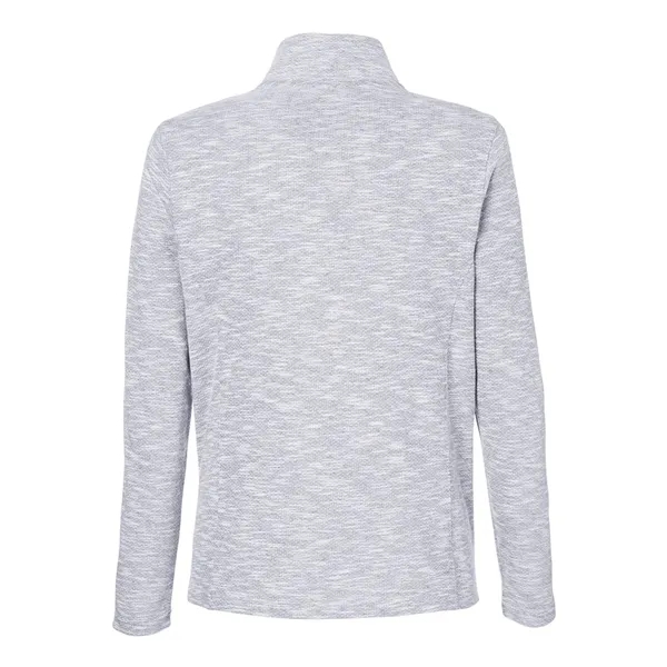 North End Women's Eclipse Jacquard Quarter-Zip Pullover... from ASI 84358 S&S Activewear