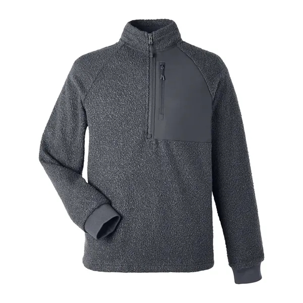 North End Aura Sweater Fleece Quarter-Zip... from ASI 84358 S&S Activewear