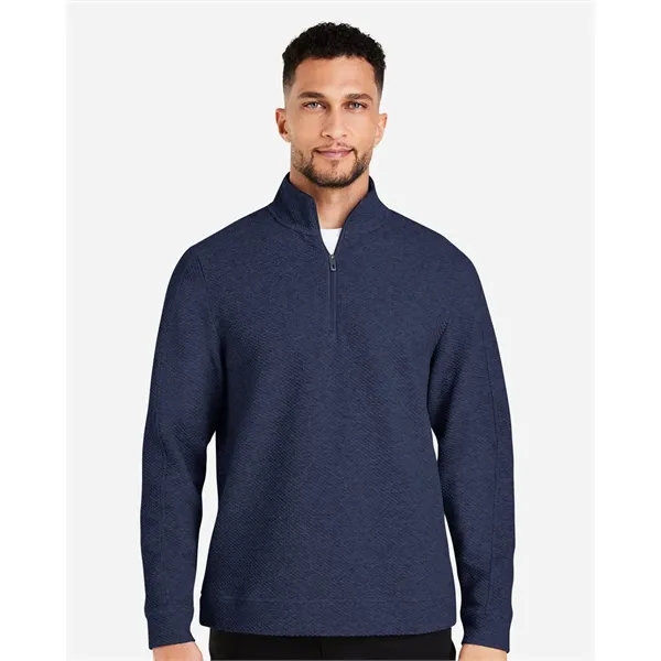 North End Spirit Textured Quarter-Zip Pullover... from ASI 84358 S&S Activewear