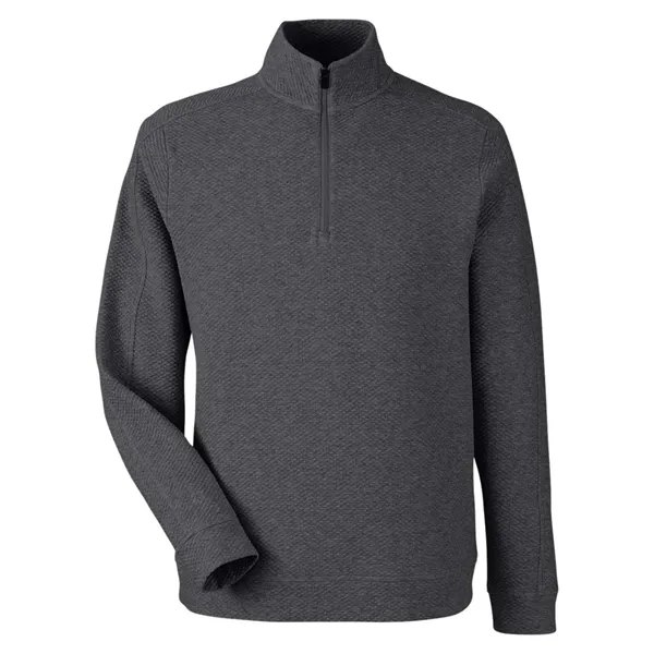 North End Spirit Textured Quarter-Zip Pullover... from ASI 84358 S&S Activewear