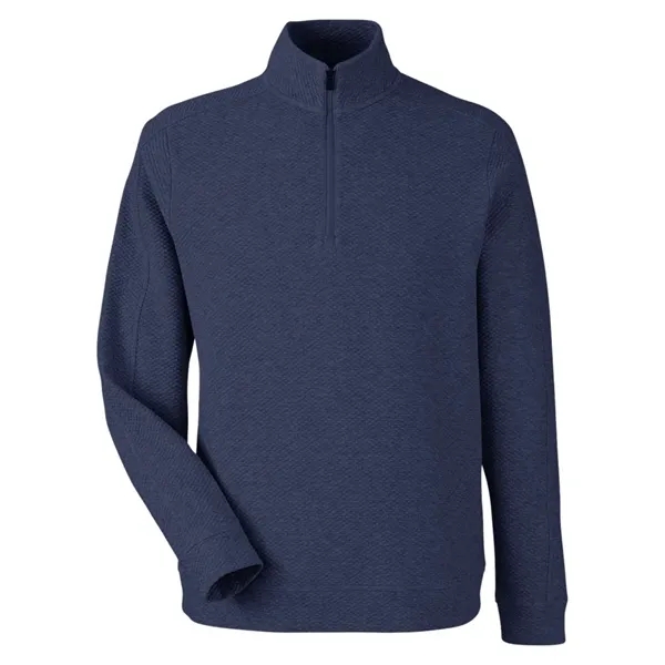 North End Spirit Textured Quarter-Zip Pullover... from ASI 84358 S&S Activewear