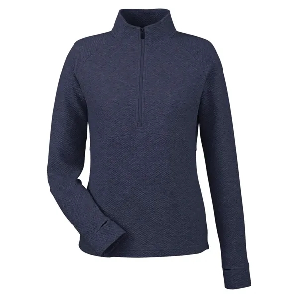 North End Women's Spirit Textured Quarter-Zip... from ASI 84358 S&S Activewear