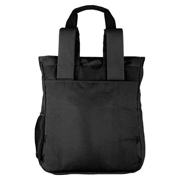 North End Reflective Convertible Laptop Backpack Tote Bag... from ASI 84358 S&S Activewear