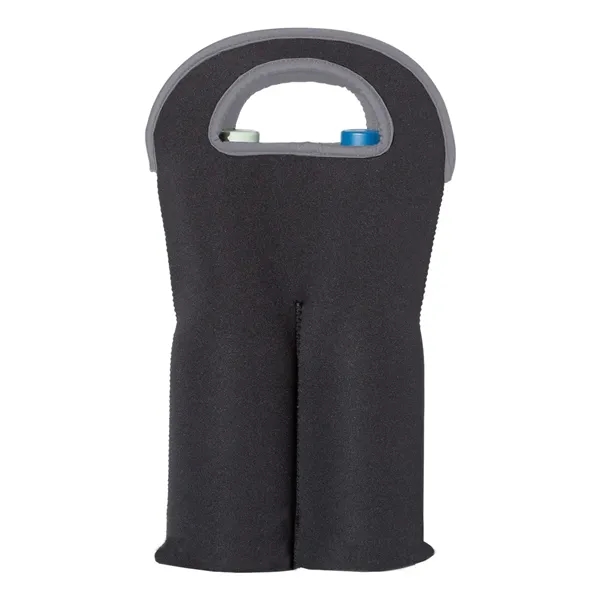 Insulated Neoprene Double Wine Tote... from ASI 84358 S&S Activewear
