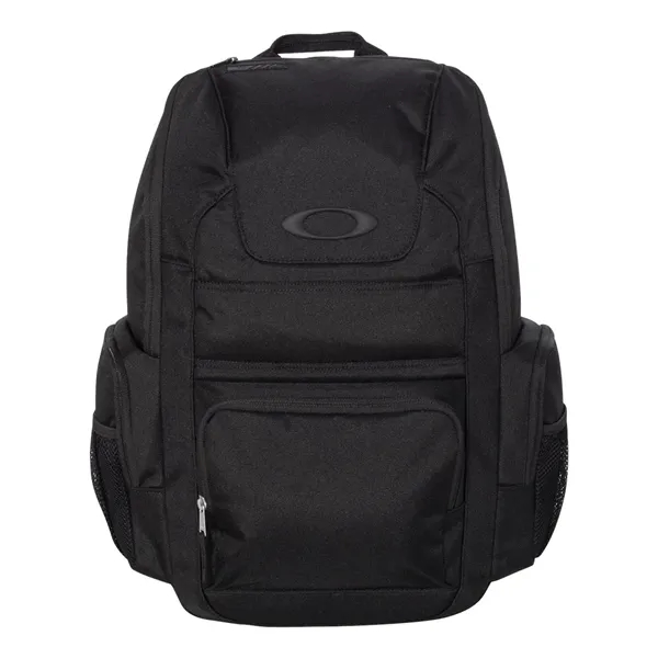 600 denier polyester backpack with padded laptop sleeve and a front... from ASI 84358 S&S Activewear