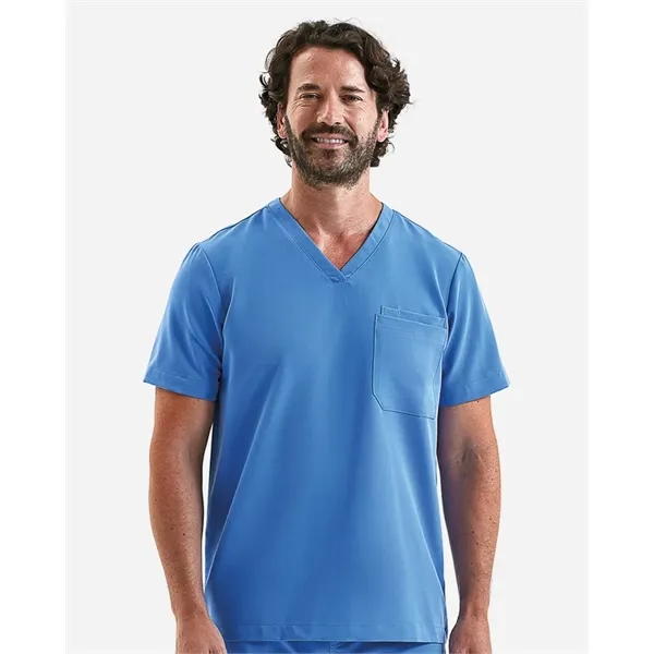 Onna Limitless V-Neck Stretch Scrub Top... from ASI 84358 S&S Activewear