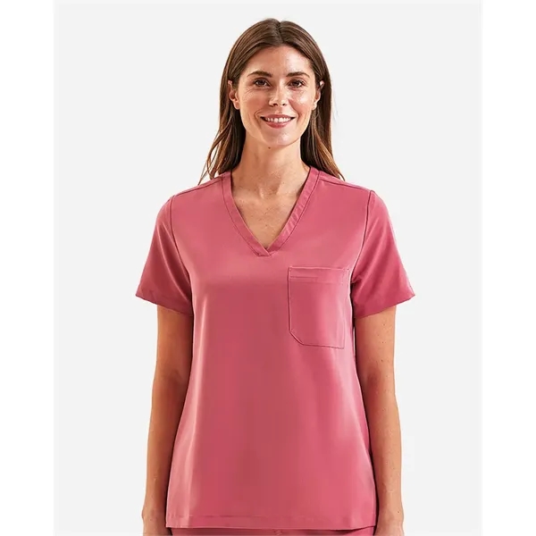 Onna Women's Limitless V-Neck Stretch Scrub Top... from ASI 84358 S&S Activewear