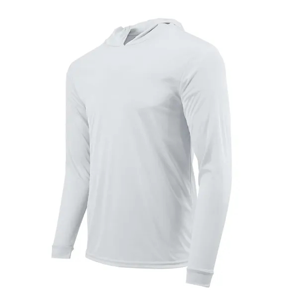 Paragon Youth Bahama Performance Hooded Long Sleeve T-Shirt... from ASI 84358 S&S Activewear