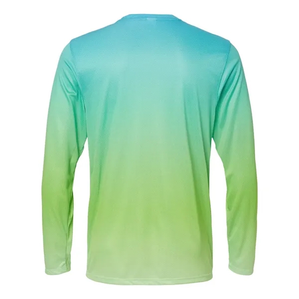 Paragon Barbados Performance Pin Dot Long Sleeve T-Shirt... from ASI 84358 S&S Activewear