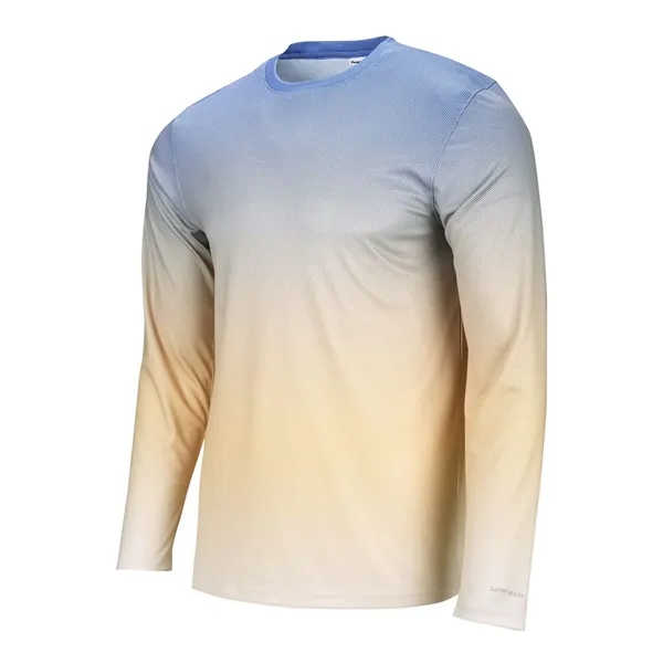 Paragon Barbados Performance Pin Dot Long Sleeve T-Shirt... from ASI 84358 S&S Activewear