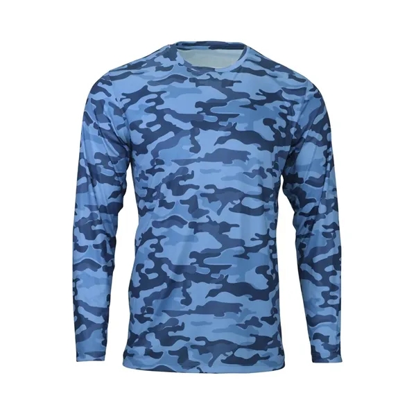 Paragon Woodland Performance Long Sleeve T-Shirt... from ASI 84358 S&S Activewear