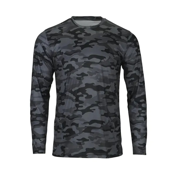 Paragon Woodland Performance Long Sleeve T-Shirt... from ASI 84358 S&S Activewear