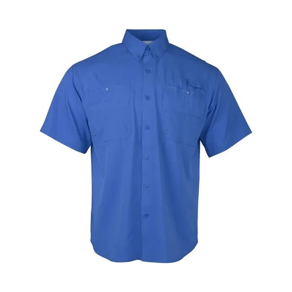 Paragon Hatteras Performance Short Sleeve Fishing Shirt... from ASI 84358 S&S Activewear