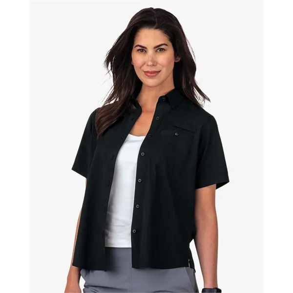 Paragon Women's Hatteras Performance Short Sleeve Fishing...... from ASI 84358 S&S Activewear