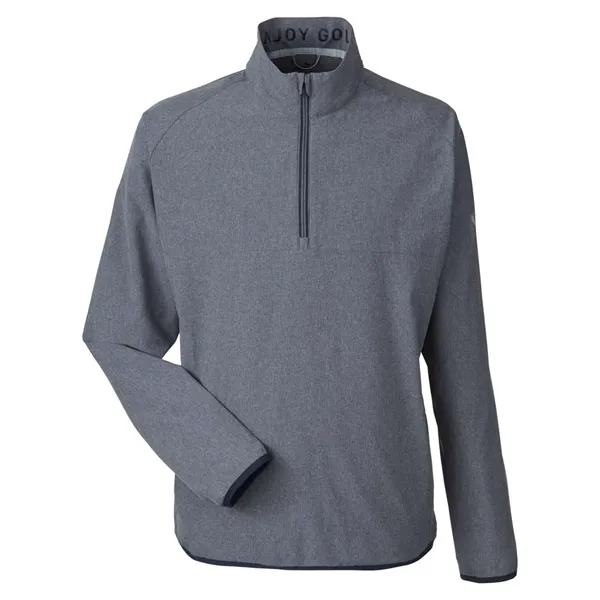 Puma Golf Coastal Woven Quarter-Zip Pullover... from ASI 84358 S&S Activewear