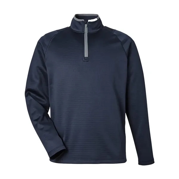 Puma Golf Waffle Fleece Quarter-Zip... from ASI 84358 S&S Activewear