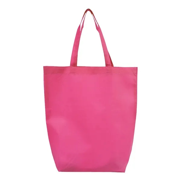 Q-Tees Non-Woven Gusset Bottom Tote... from ASI 84358 S&S Activewear