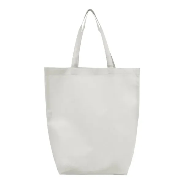 Q-Tees Non-Woven Gusset Bottom Tote... from ASI 84358 S&S Activewear