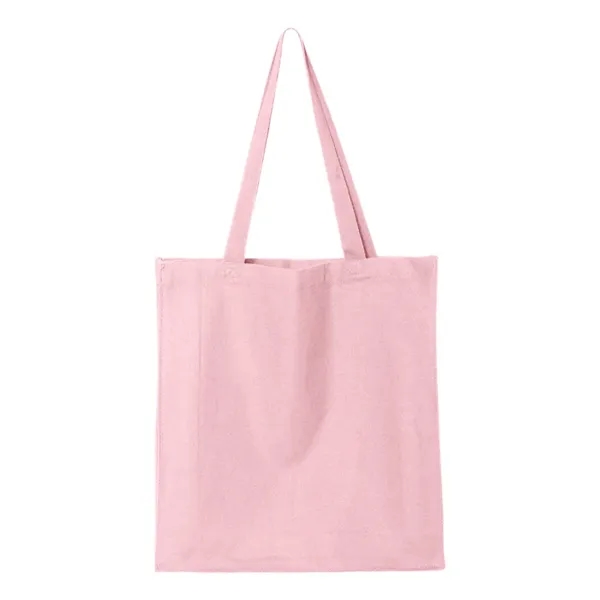 Gusseted canvas shopper with web canvas handles... from ASI 84358 S&S Activewear