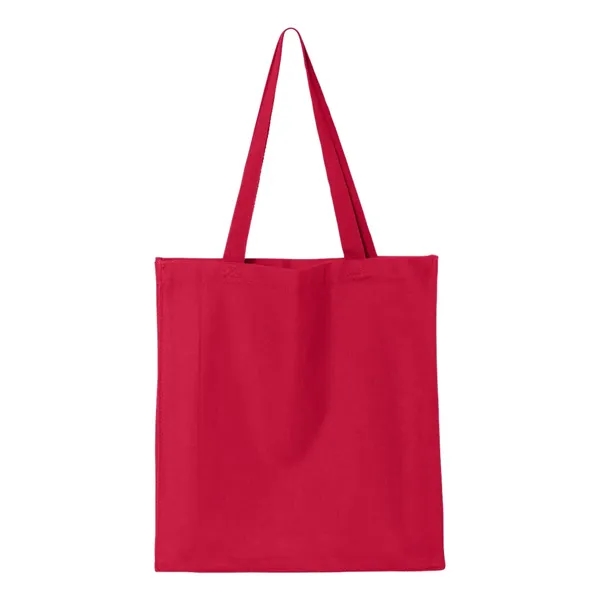 Gusseted canvas shopper with web canvas handles... from ASI 84358 S&S Activewear