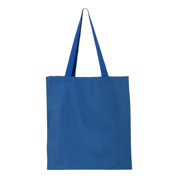 Gusseted canvas shopper with web canvas handles... from ASI 84358 S&S Activewear