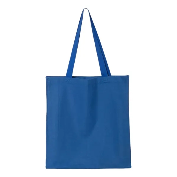 Gusseted canvas shopper with web canvas handles... from ASI 84358 S&S Activewear