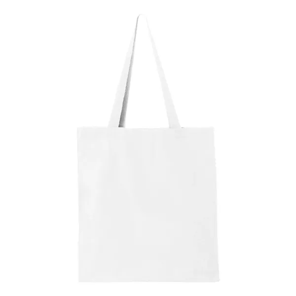 Gusseted canvas shopper with web canvas handles... from ASI 84358 S&S Activewear