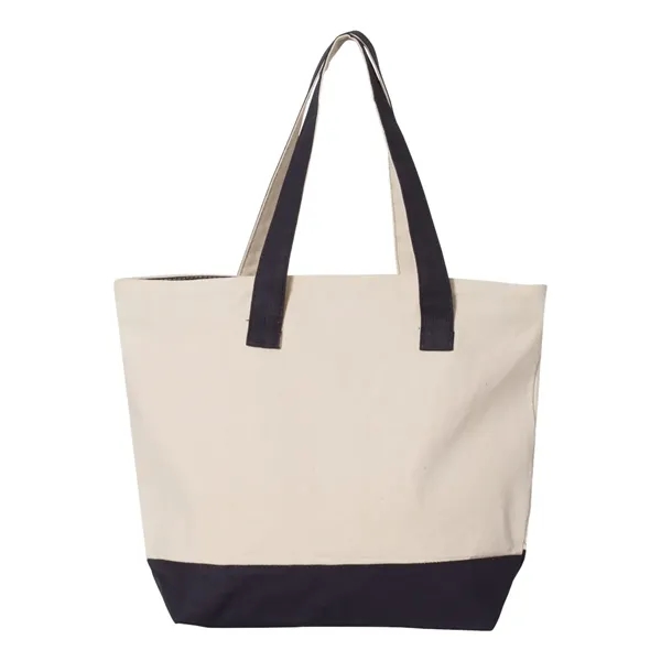 18.6L Canvas Zipper Tote... from ASI 84358 S&S Activewear