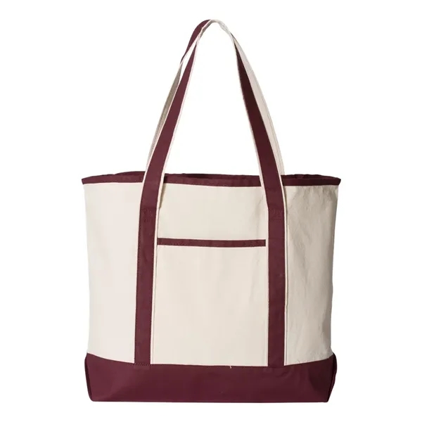 34.6L Large Canvas Deluxe Tote... from ASI 84358 S&S Activewear