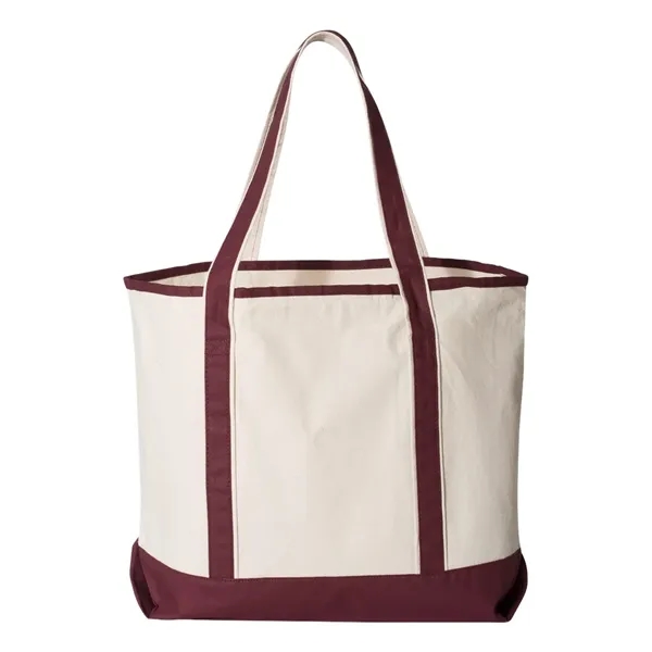 34.6L Large Canvas Deluxe Tote... from ASI 84358 S&S Activewear