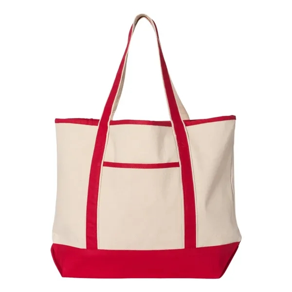 34.6L Large Canvas Deluxe Tote... from ASI 84358 S&S Activewear