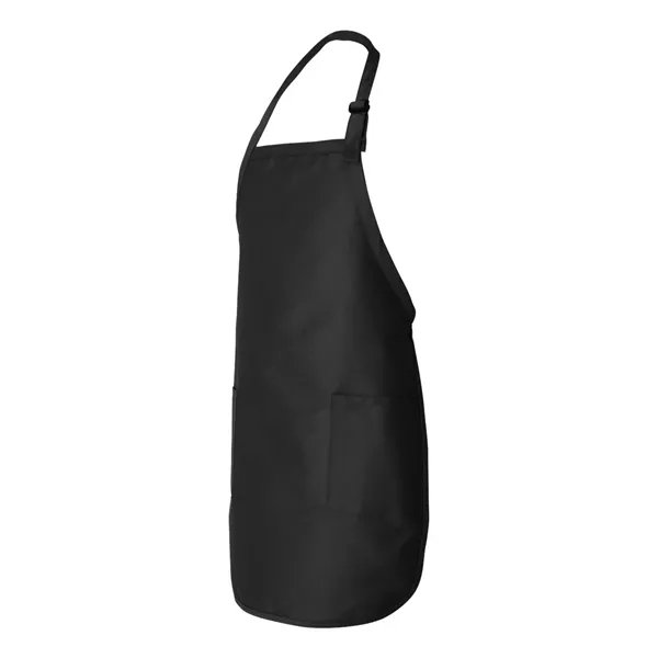 Full-length apron with two patch pocket, a neck strap with a... from ASI 84358 S&S Activewear
