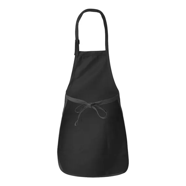 Full-length apron with two patch pocket, a neck strap with a... from ASI 84358 S&S Activewear