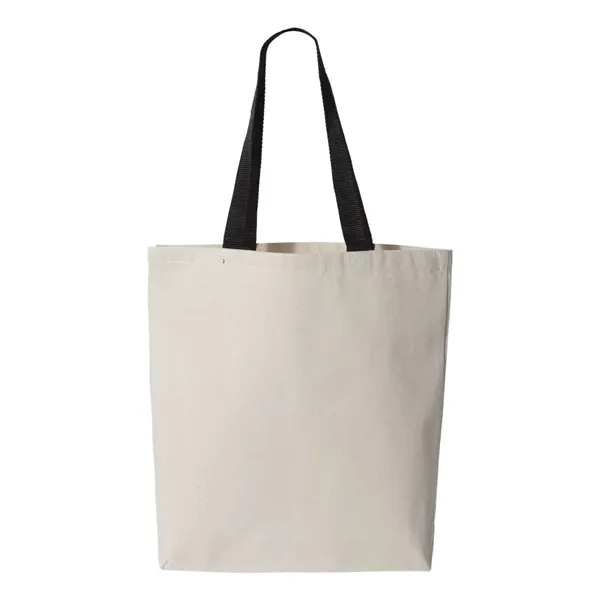 11L Canvas Tote With Color Handles... from ASI 84358 S&S Activewear