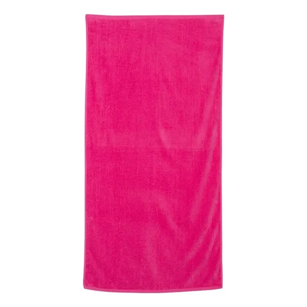 Q-Tees Velour Beach Towel... from ASI 84358 S&S Activewear