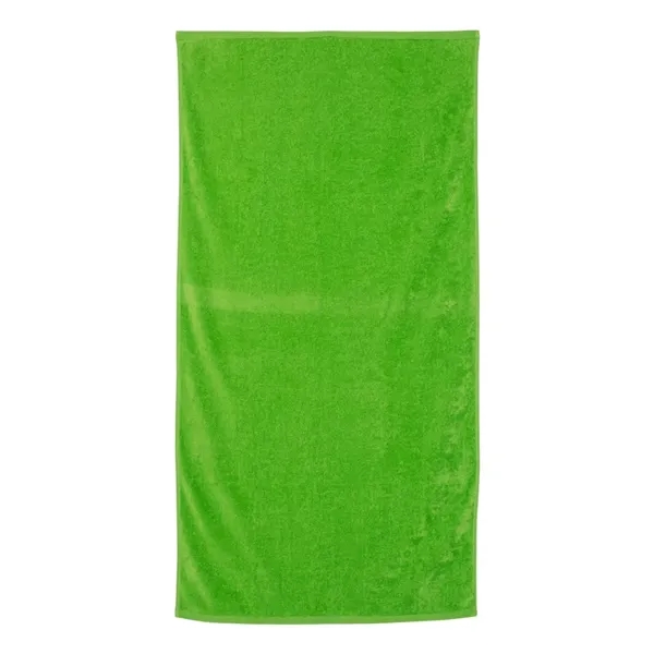 Q-Tees Velour Beach Towel... from ASI 84358 S&S Activewear