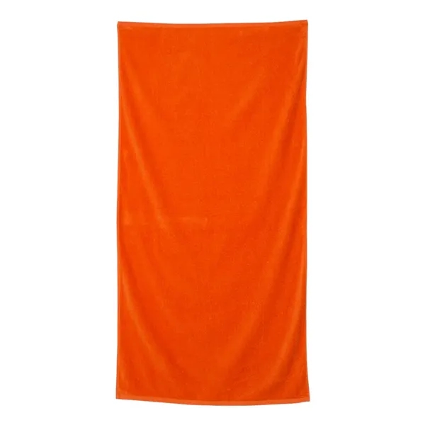 Q-Tees Velour Beach Towel... from ASI 84358 S&S Activewear