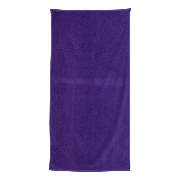 Q-Tees Velour Beach Towel... from ASI 84358 S&S Activewear