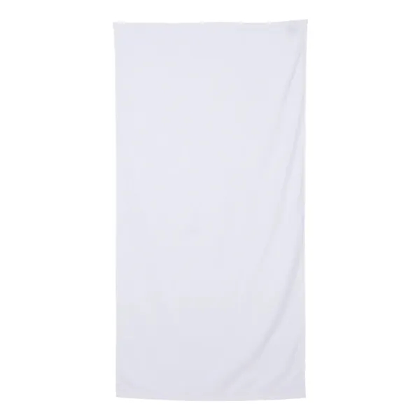 Q-Tees Velour Beach Towel... from ASI 84358 S&S Activewear