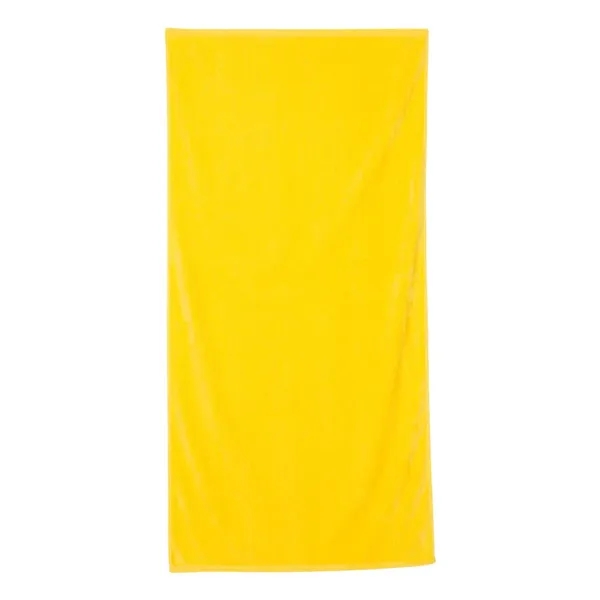 Q-Tees Velour Beach Towel... from ASI 84358 S&S Activewear