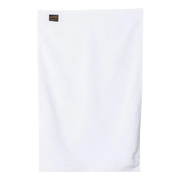 Q-Tees Hemmed Hand Towel... from ASI 84358 S&S Activewear