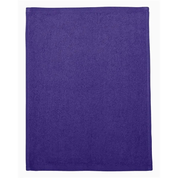 100% cotton towel with fringed end and measures 11" x 8"... from ASI 84358 S&S Activewear